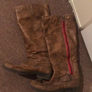 Fall boots - brown leather